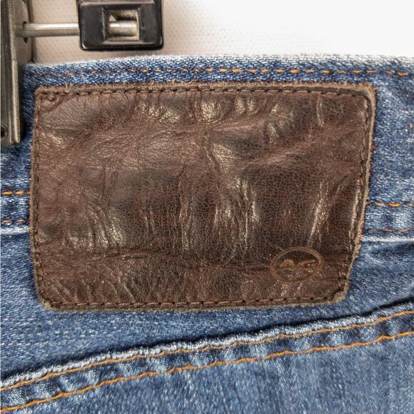 Men’s 38x25 USA Made AG Adriano Goldschmied The Graduate Jeans Tailored Leg - Picture 11 of 13